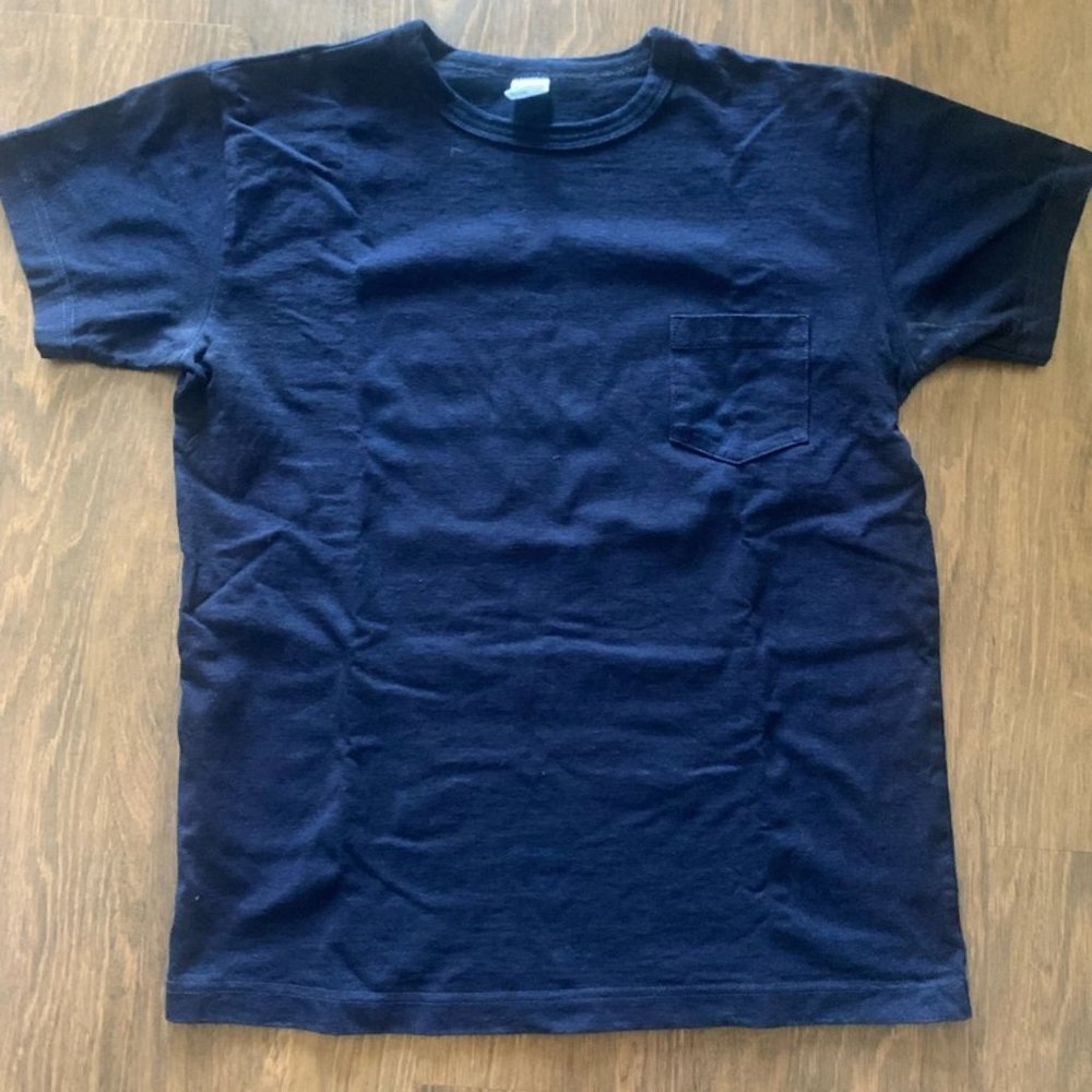 3Sixteen Heavyweight T Shirt Indigo